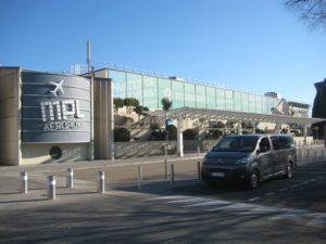 Transfert de Sète vers aéroport de Montpellier